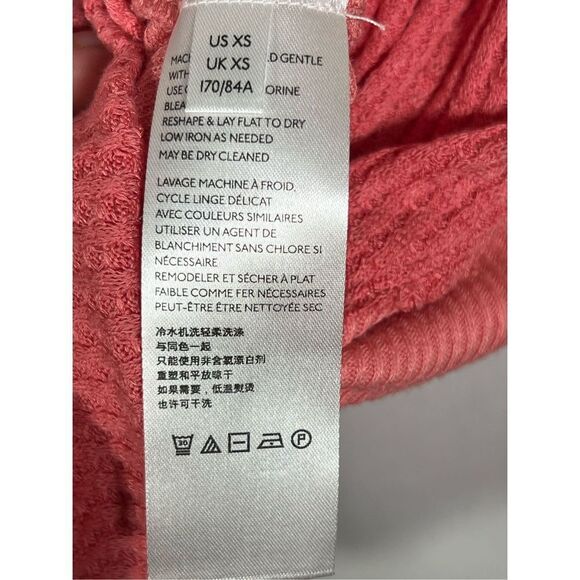 Free People Women’s We The Free Santa Clara Thermal Top Pink Size XS NWOT - Picture 7 of 9